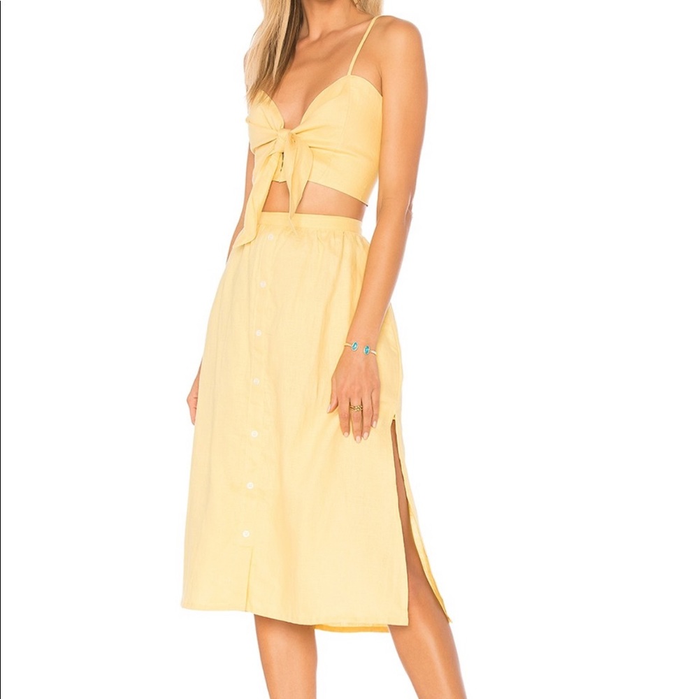 Faithful The Brand Midi Skirt